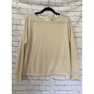 Treasure & Bond cream woman’s top size medium new